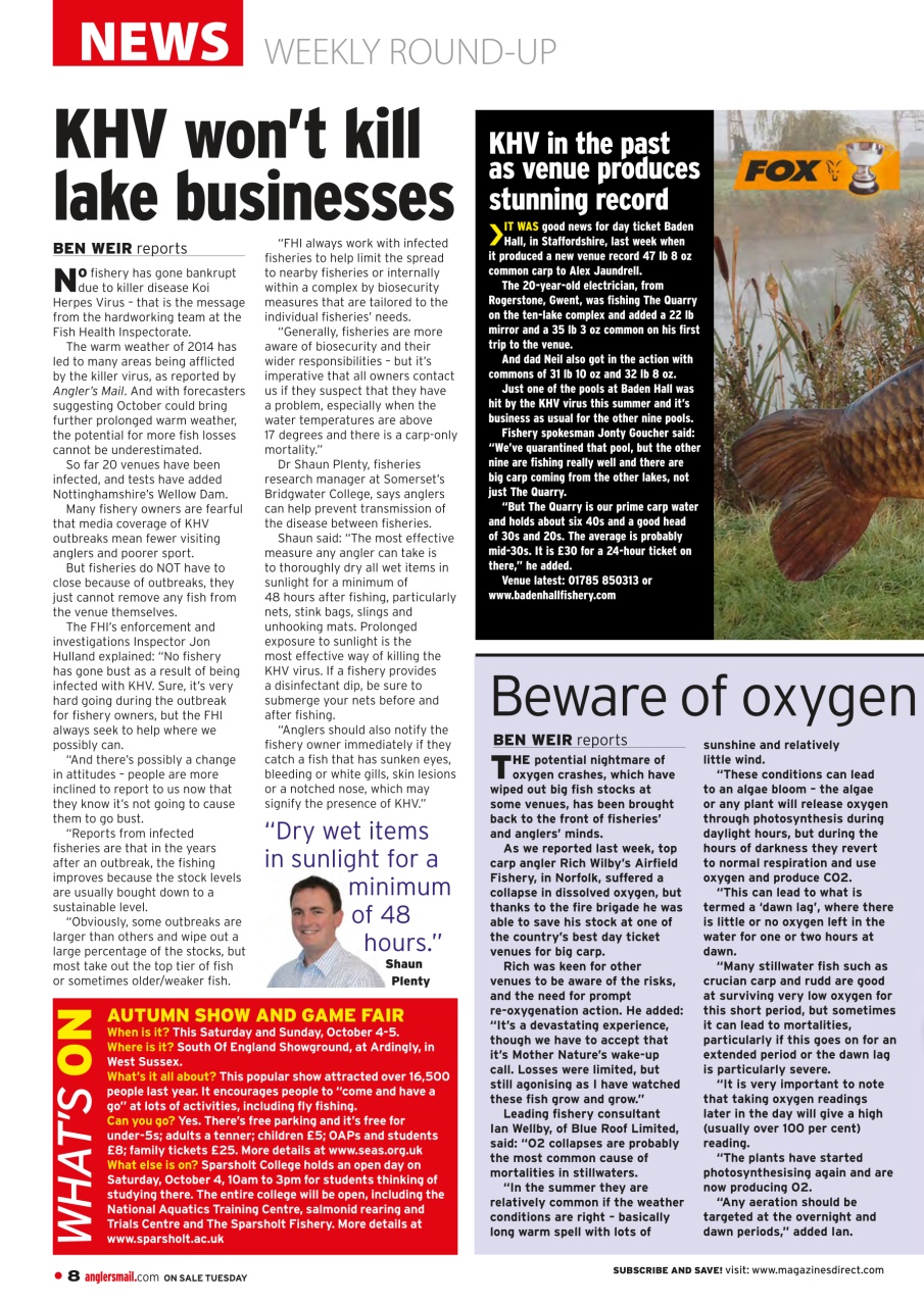 Anglers Mail Preview Pages
