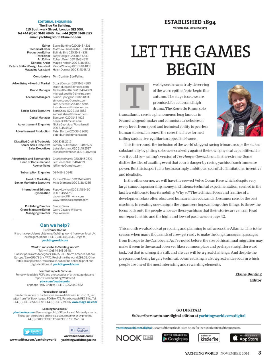 Yachting World Preview Pages
