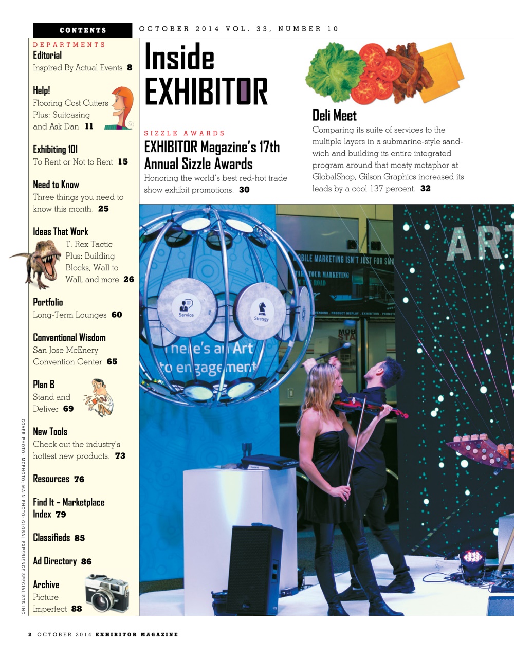 EXHIBITOR Magazine Preview Pages
