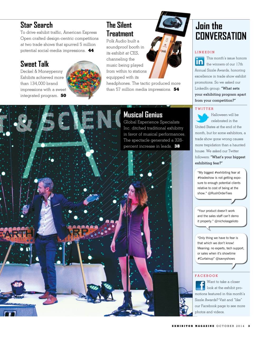 EXHIBITOR Magazine Preview Pages