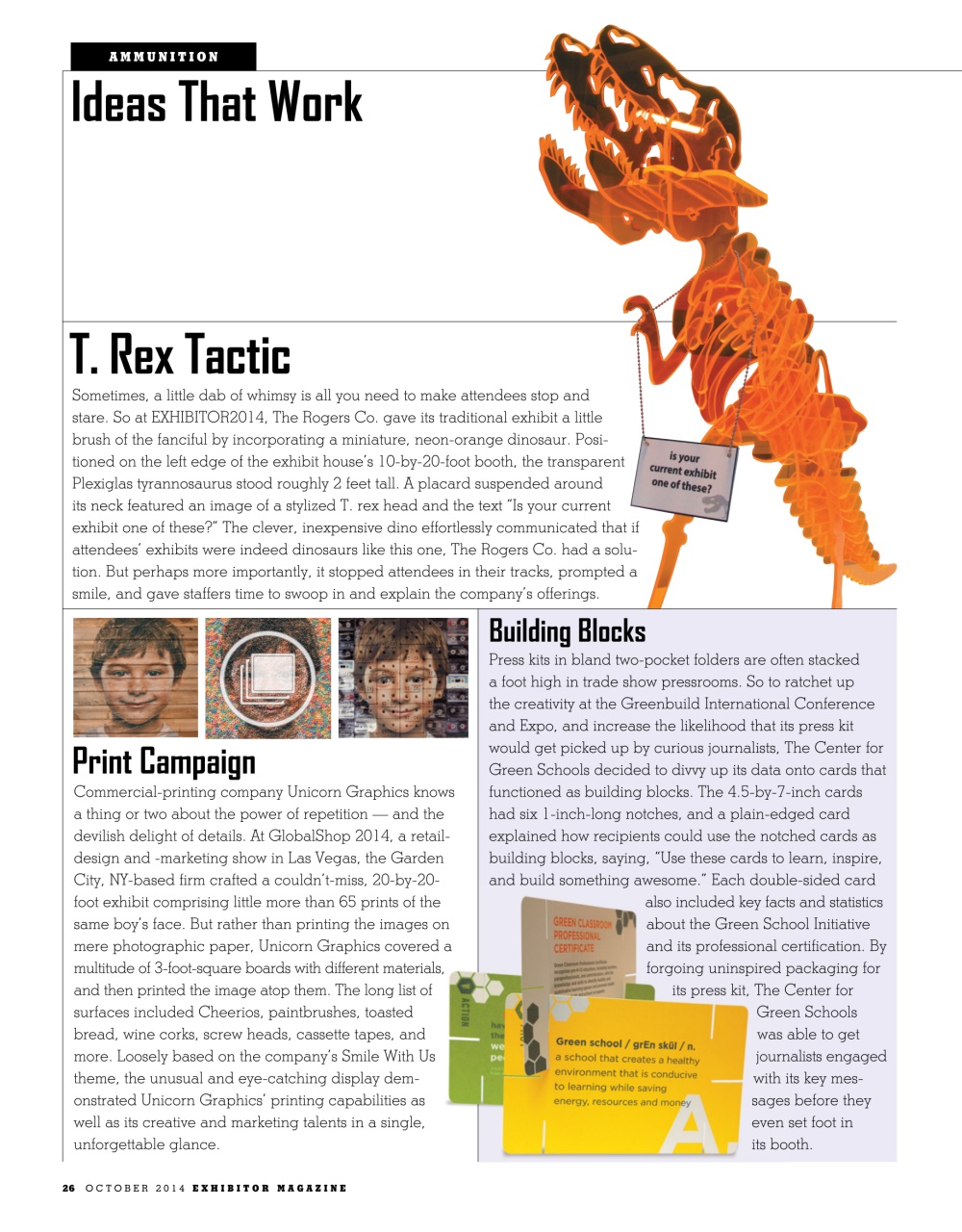 EXHIBITOR Magazine Preview Pages