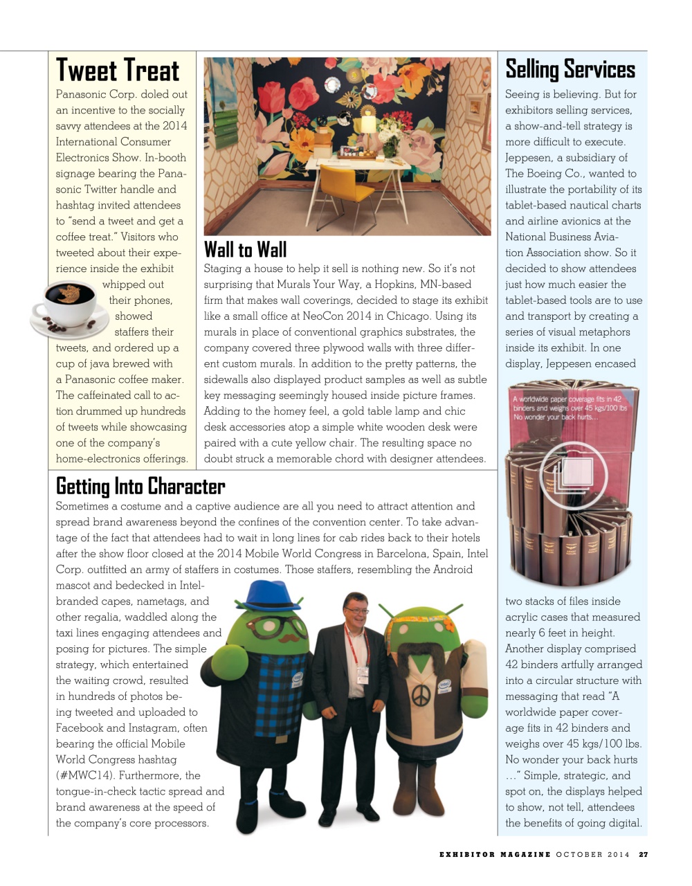 EXHIBITOR Magazine Preview Pages