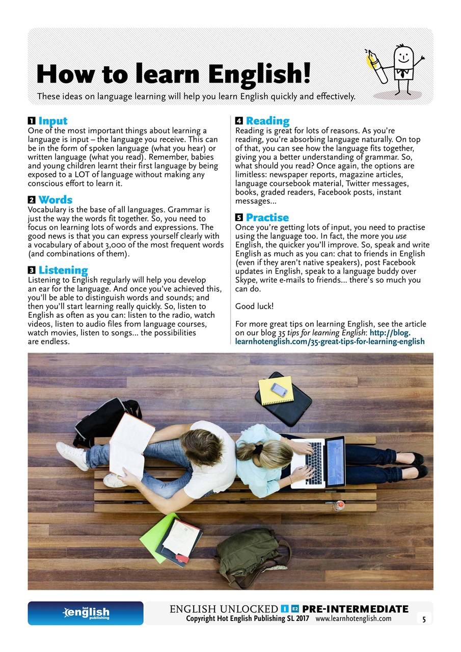 Learn Hot English Preview Pages