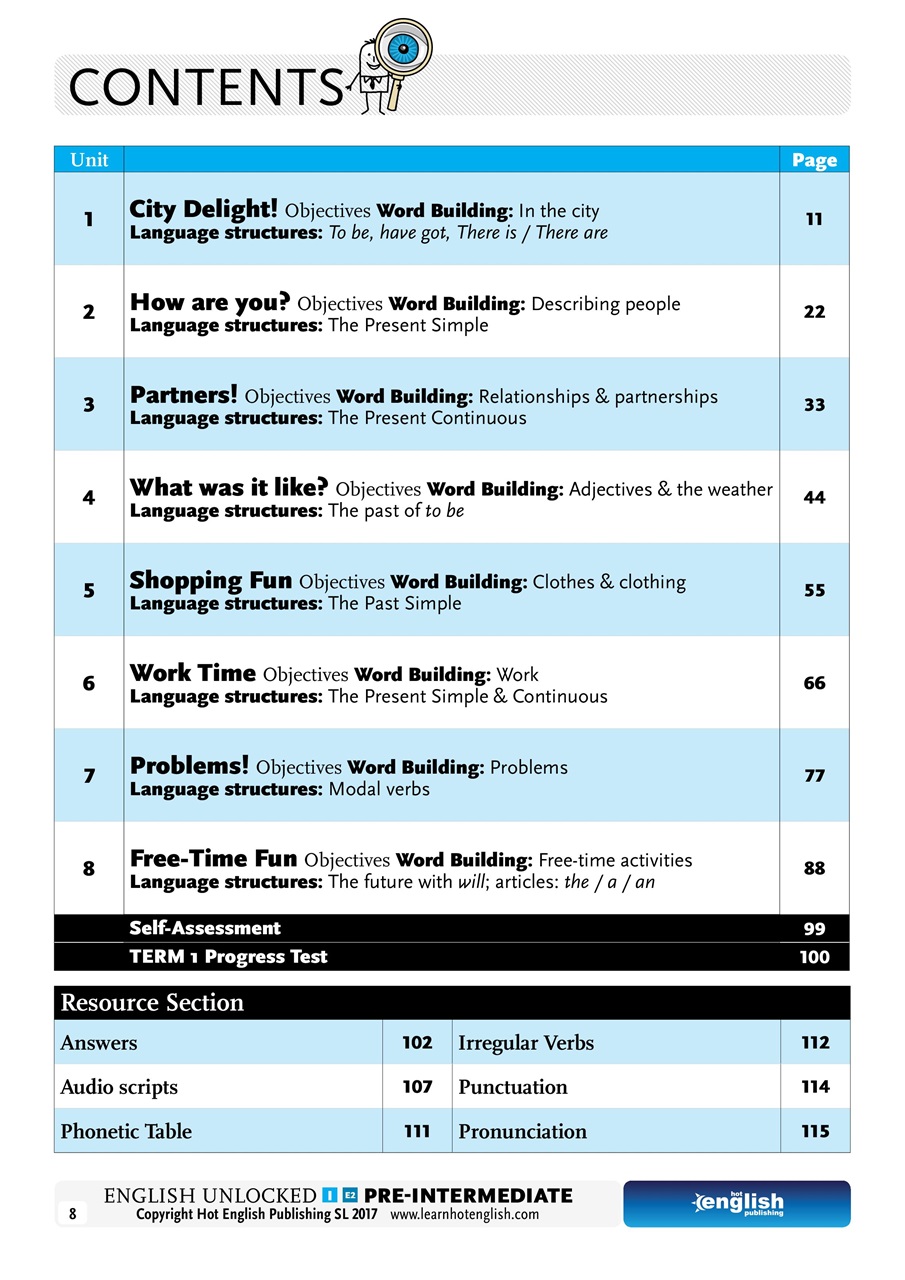 Learn Hot English Preview Pages