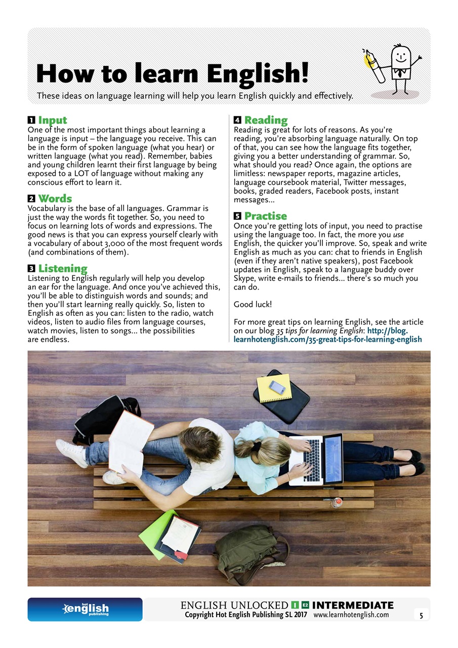 Learn Hot English Preview Pages