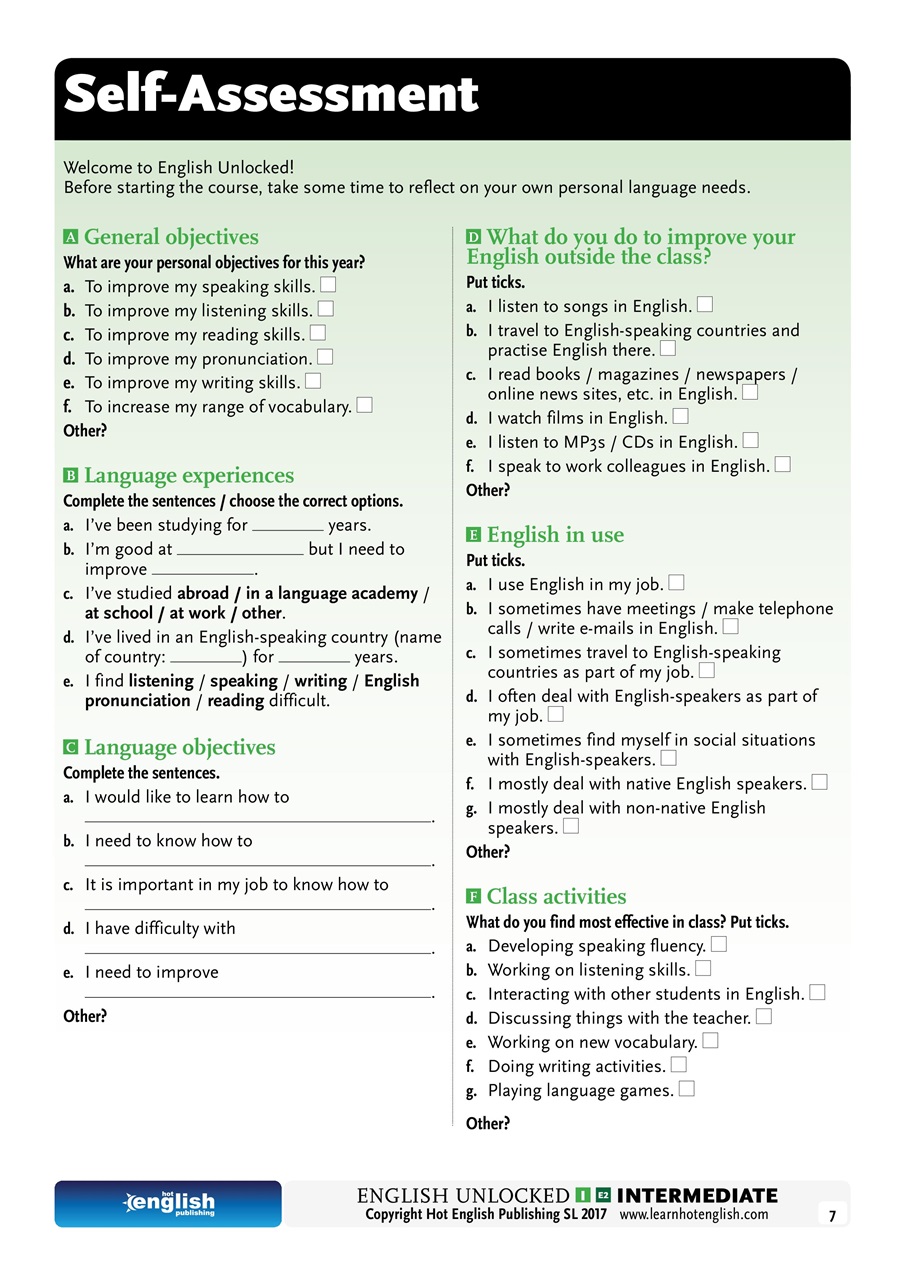 Learn Hot English Preview Pages