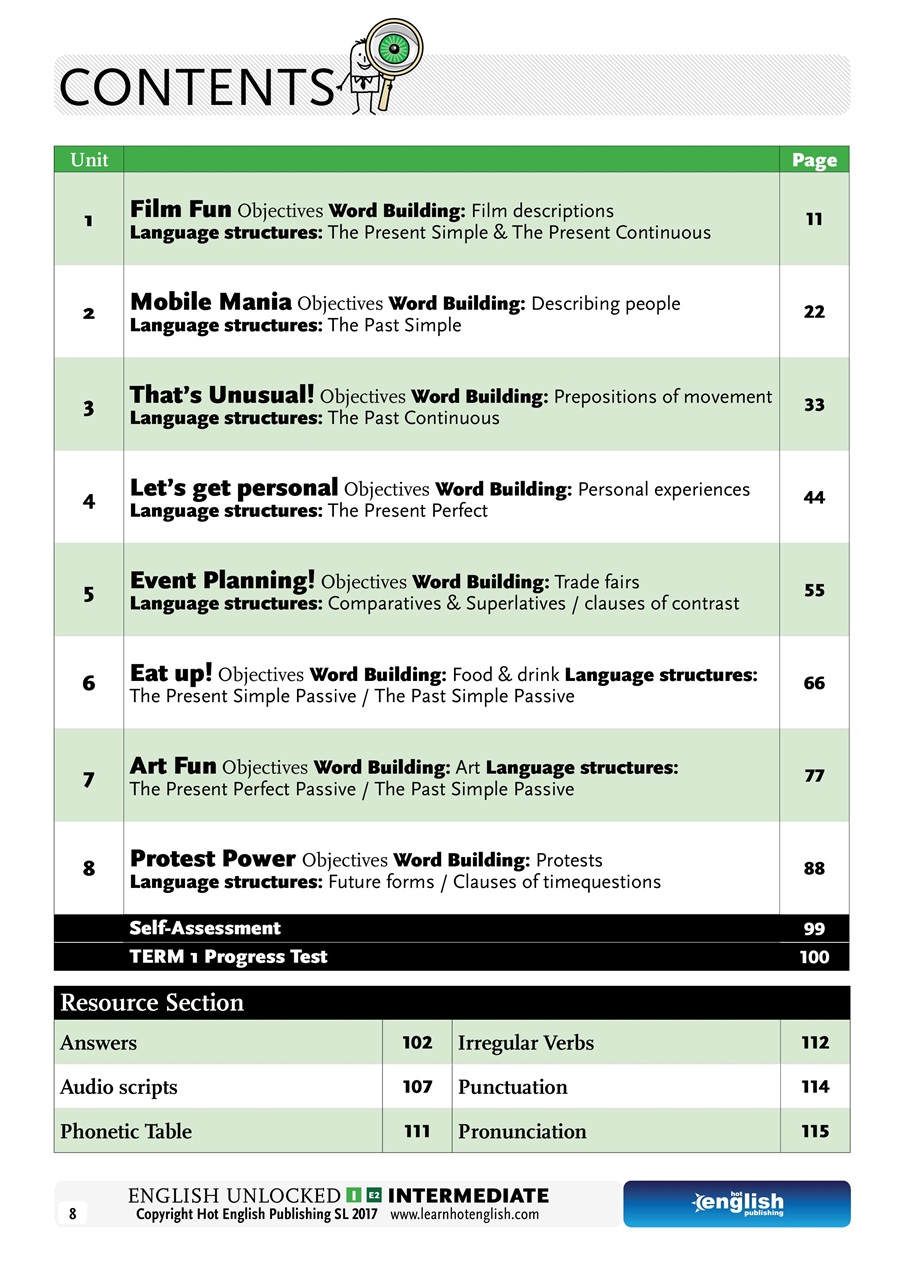 Learn Hot English Preview Pages
