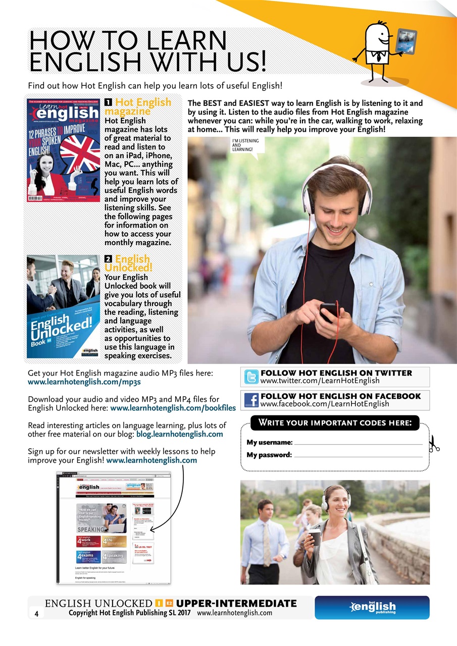 Learn Hot English Preview Pages