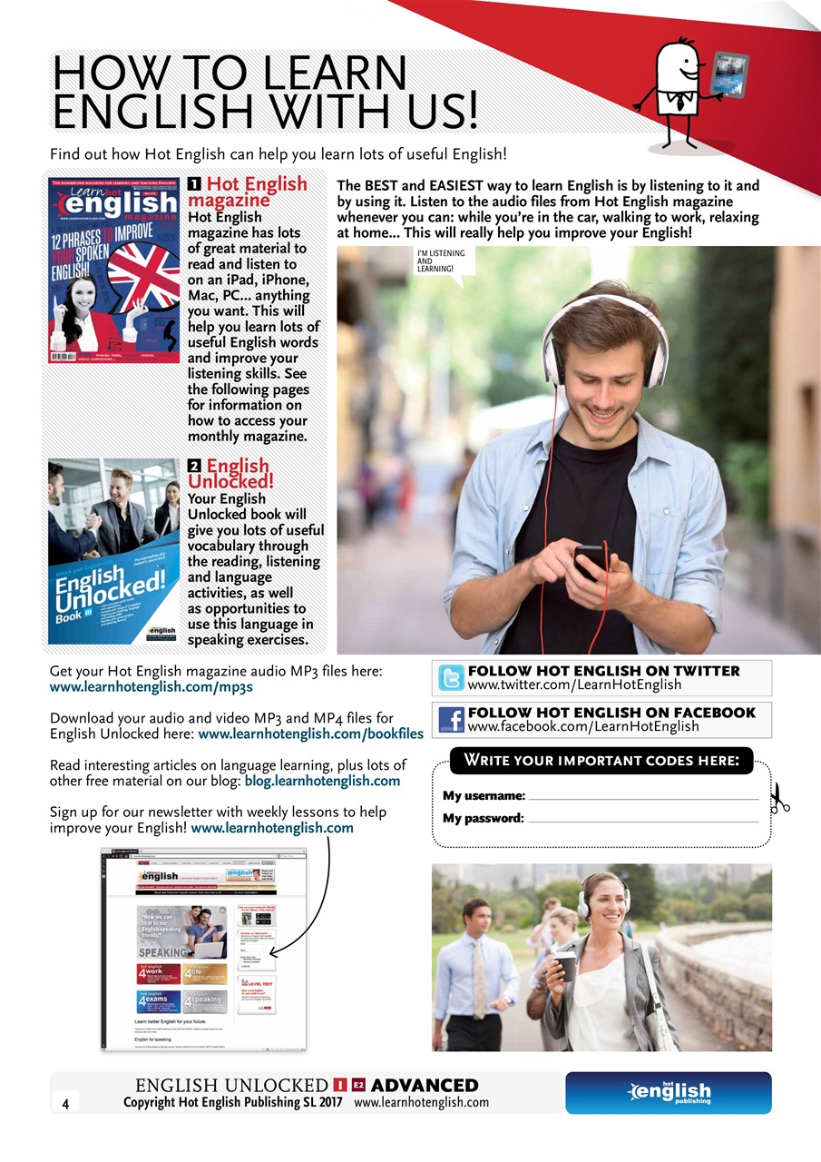 Learn Hot English Preview Pages