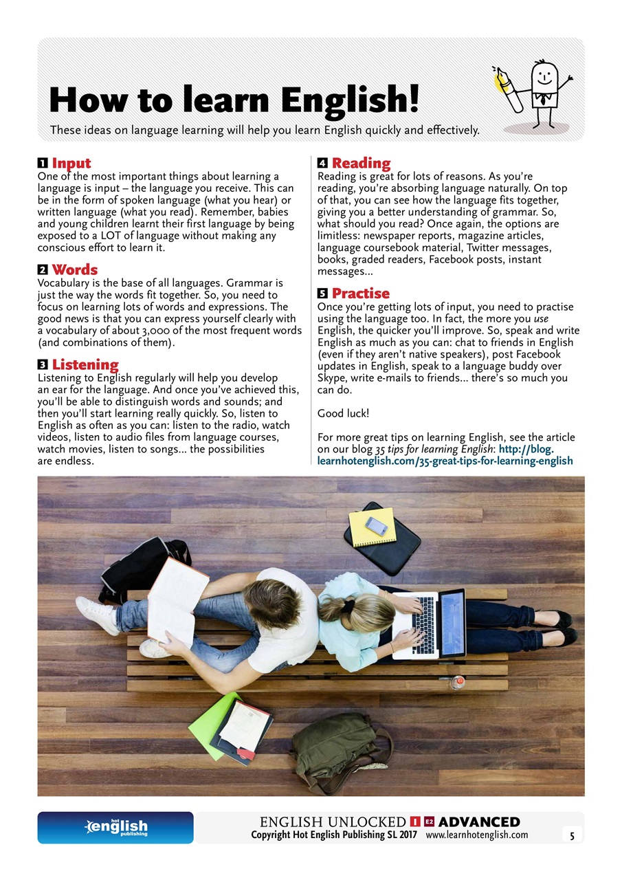 Learn Hot English Preview Pages