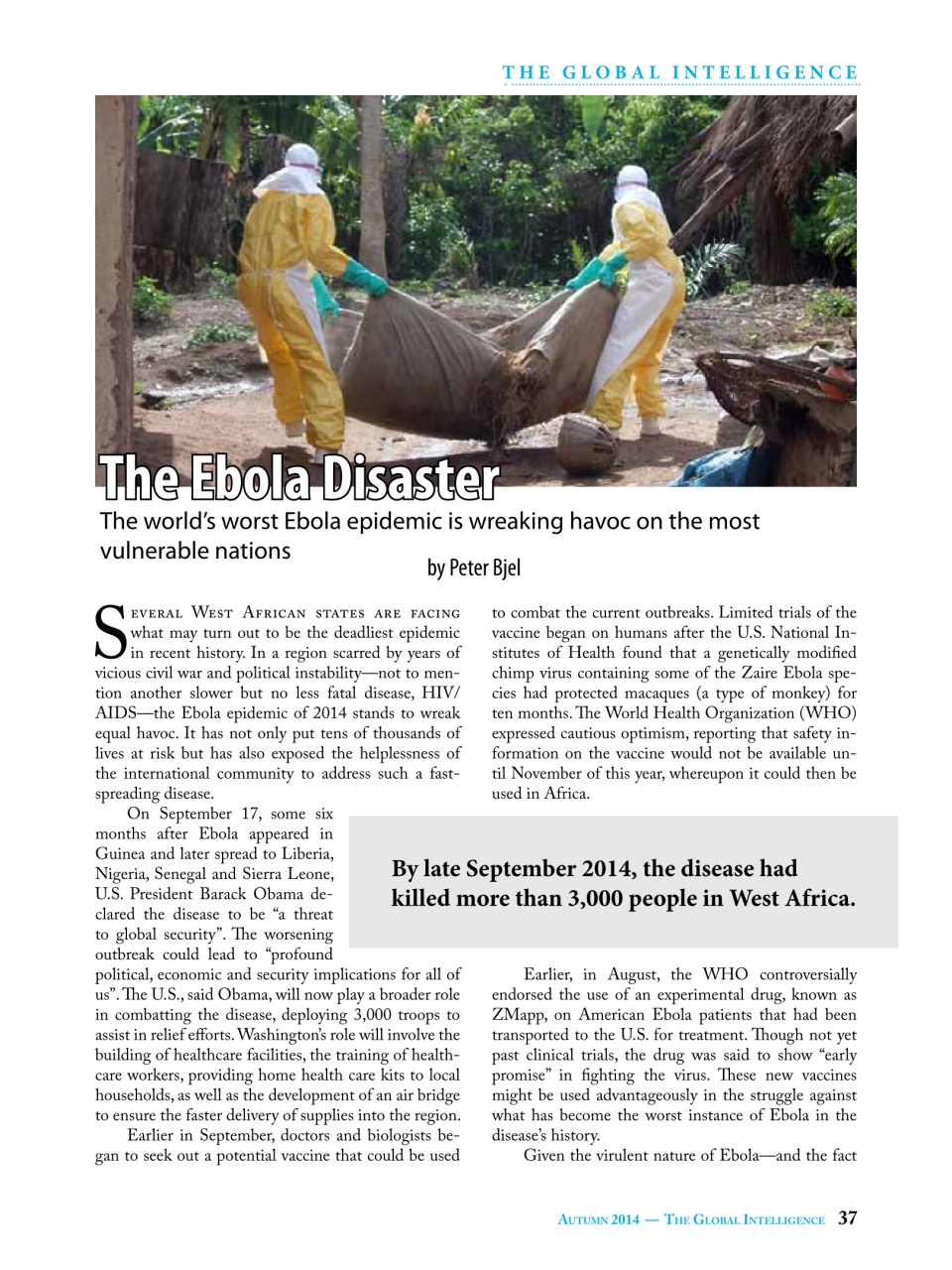 The Global Intelligence Preview Pages