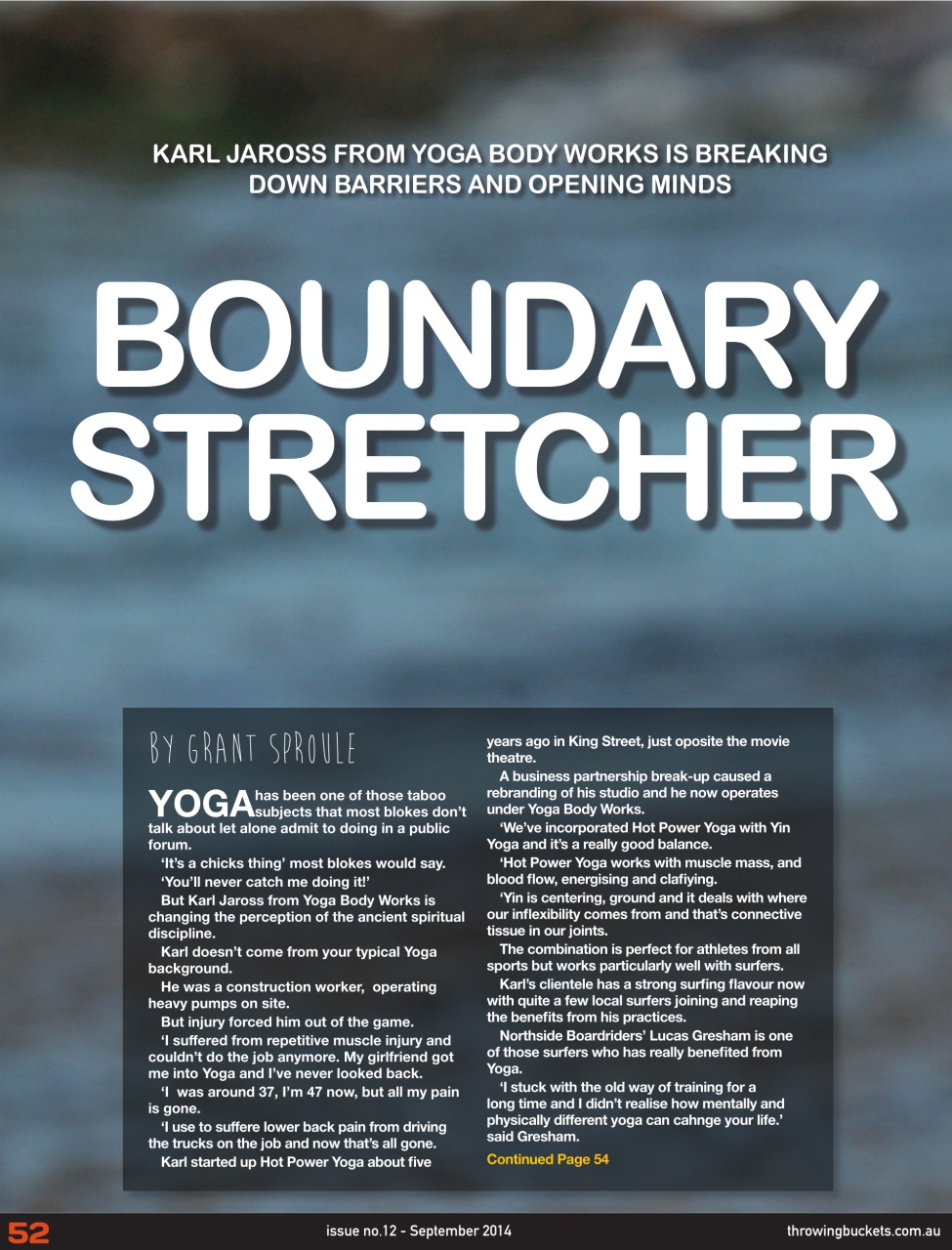 Throwing Buckets Preview Pages