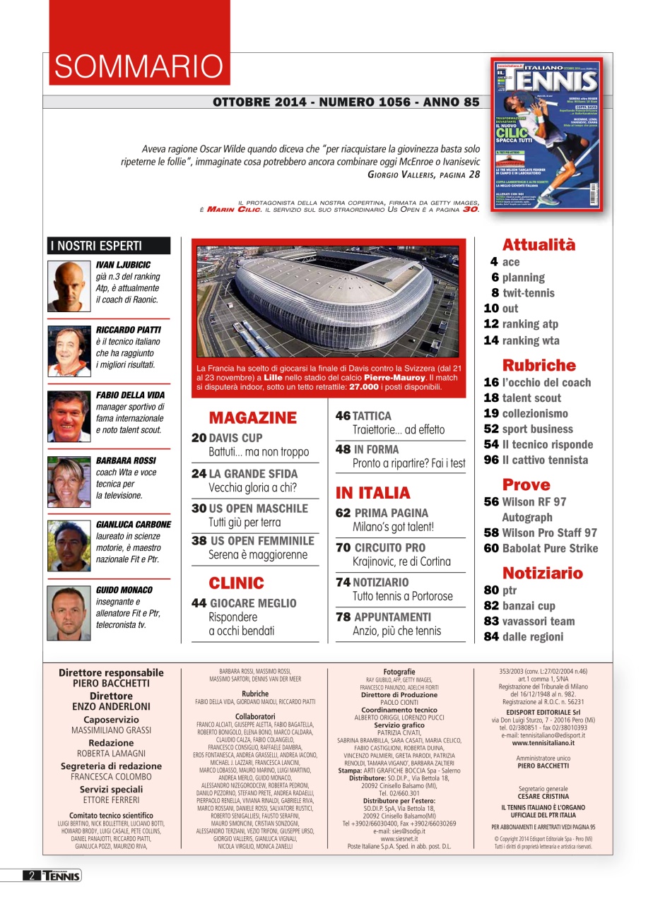 Il Tennis Italiano Preview Pages
