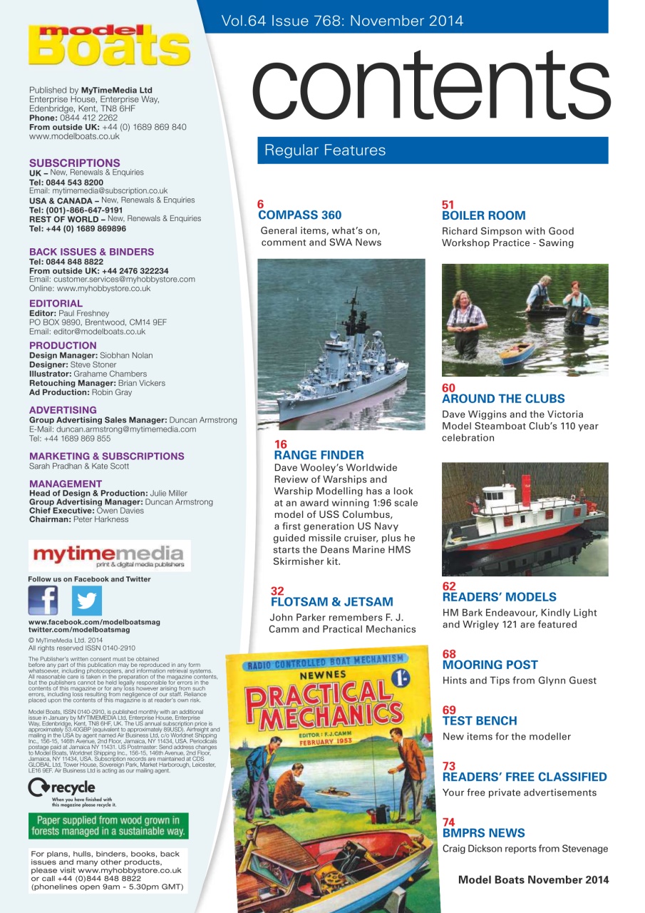 Model Boats Preview Pages