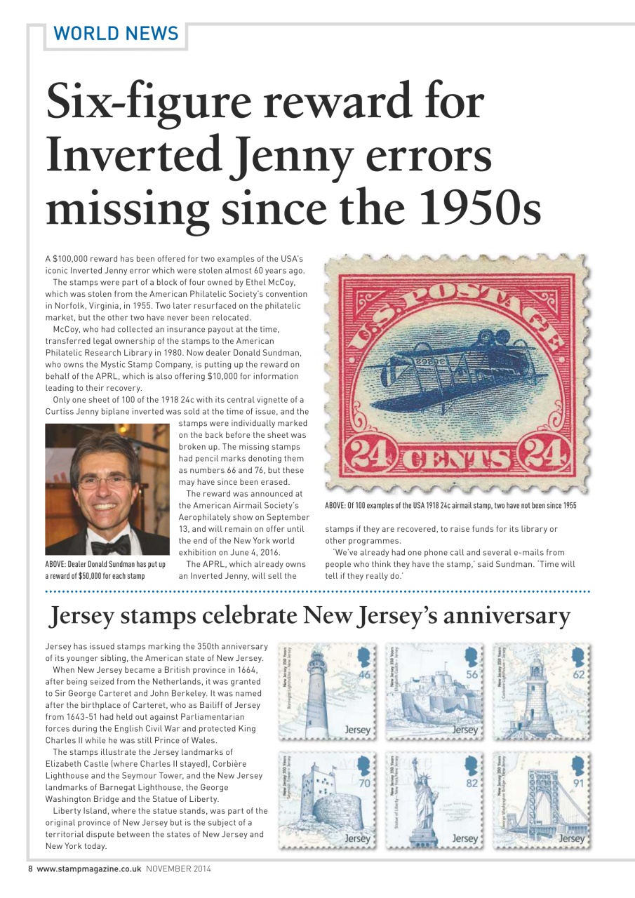 Stamp Magazine Preview Pages