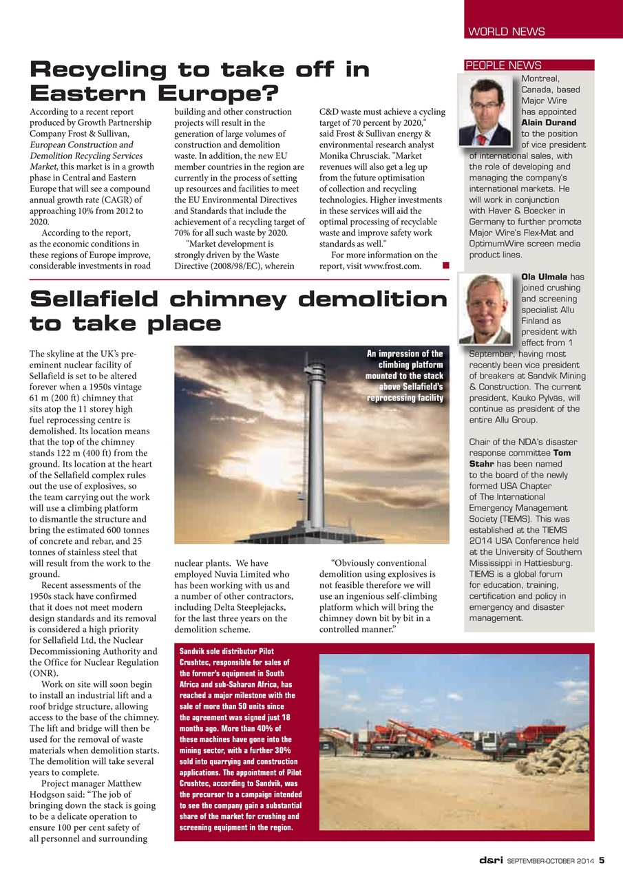 Demolition & Recycling International Preview Pages