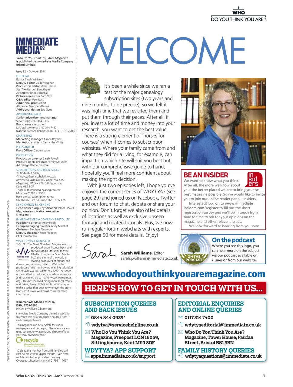 Who Do You Think You Are? Preview Pages