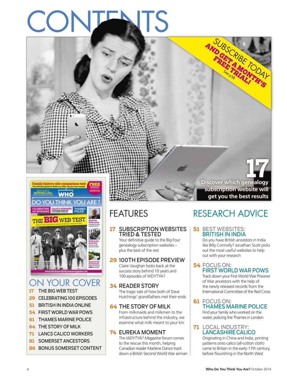 Who Do You Think You Are? Preview Pages