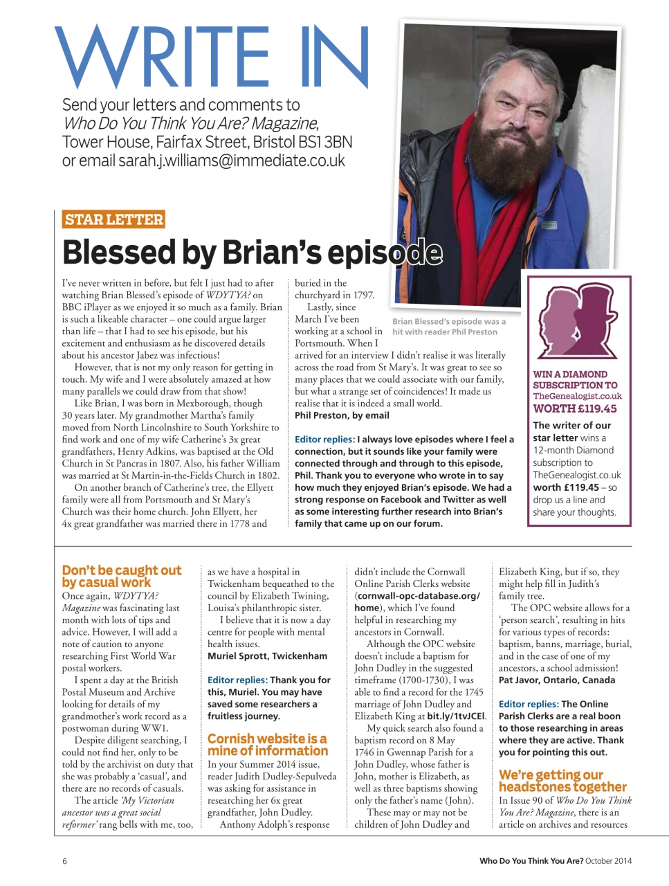 Who Do You Think You Are? Preview Pages