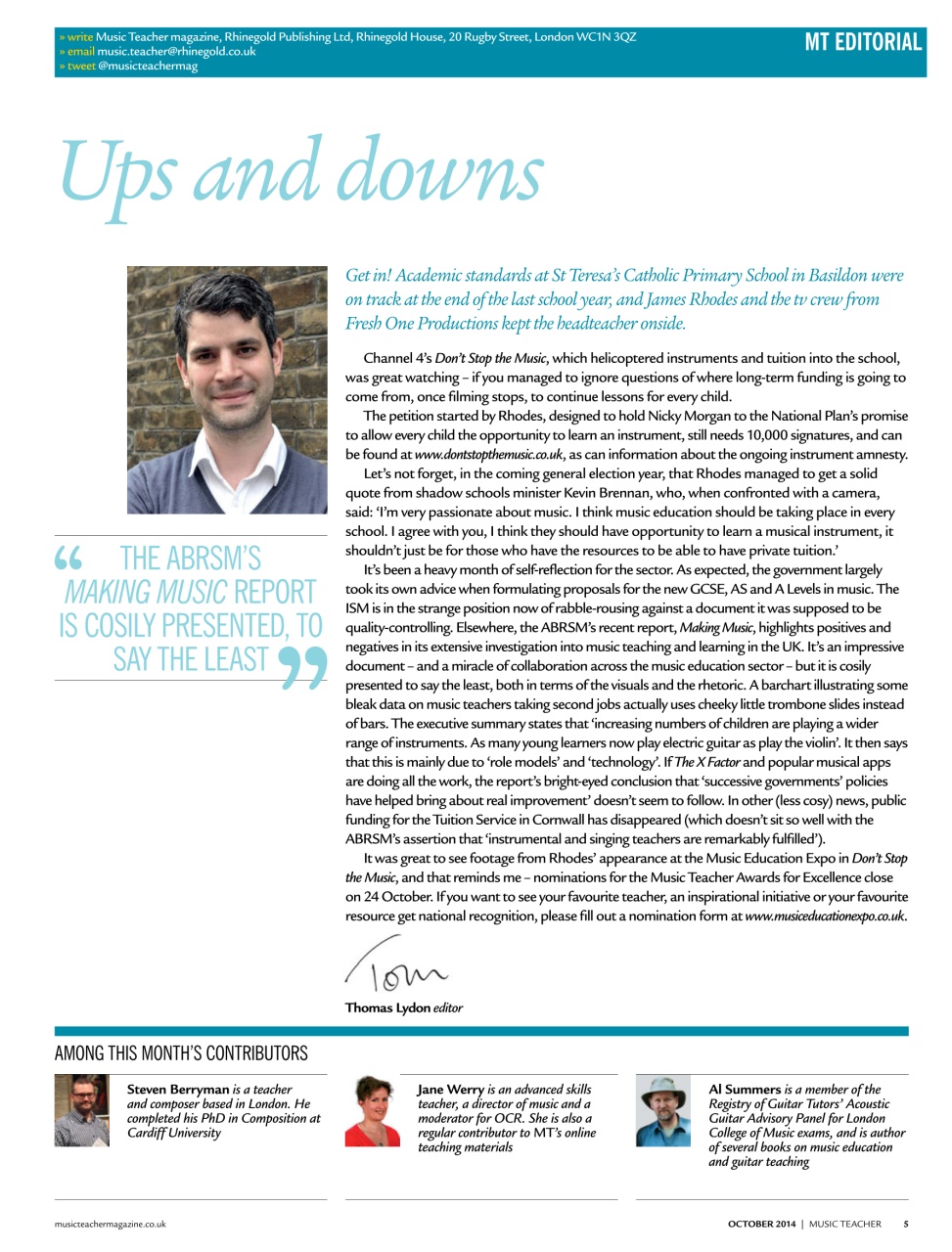 Music Teacher Preview Pages