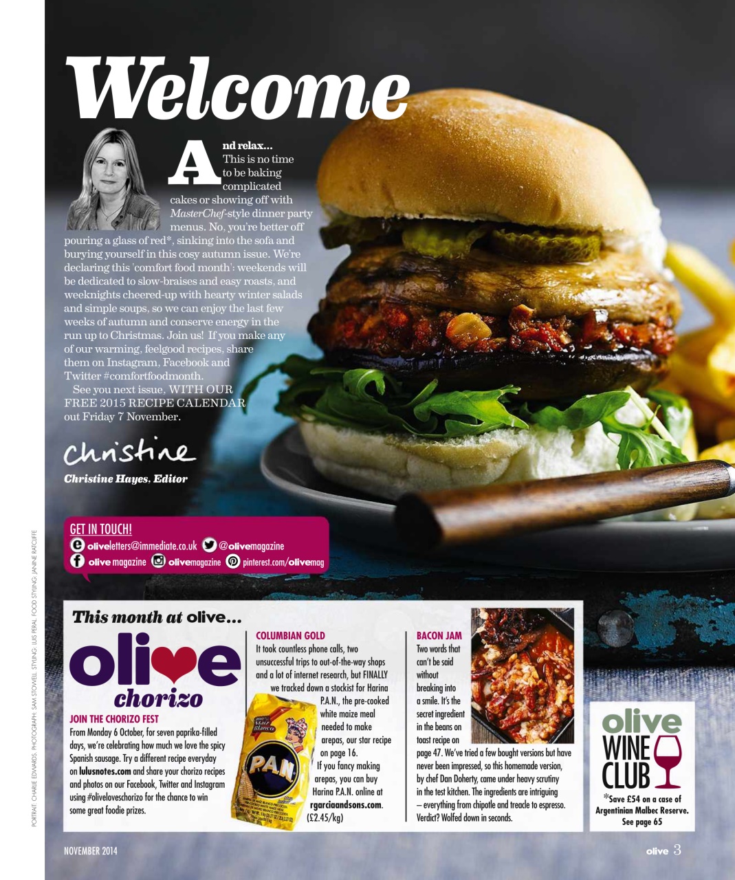 Olive Magazine Preview Pages