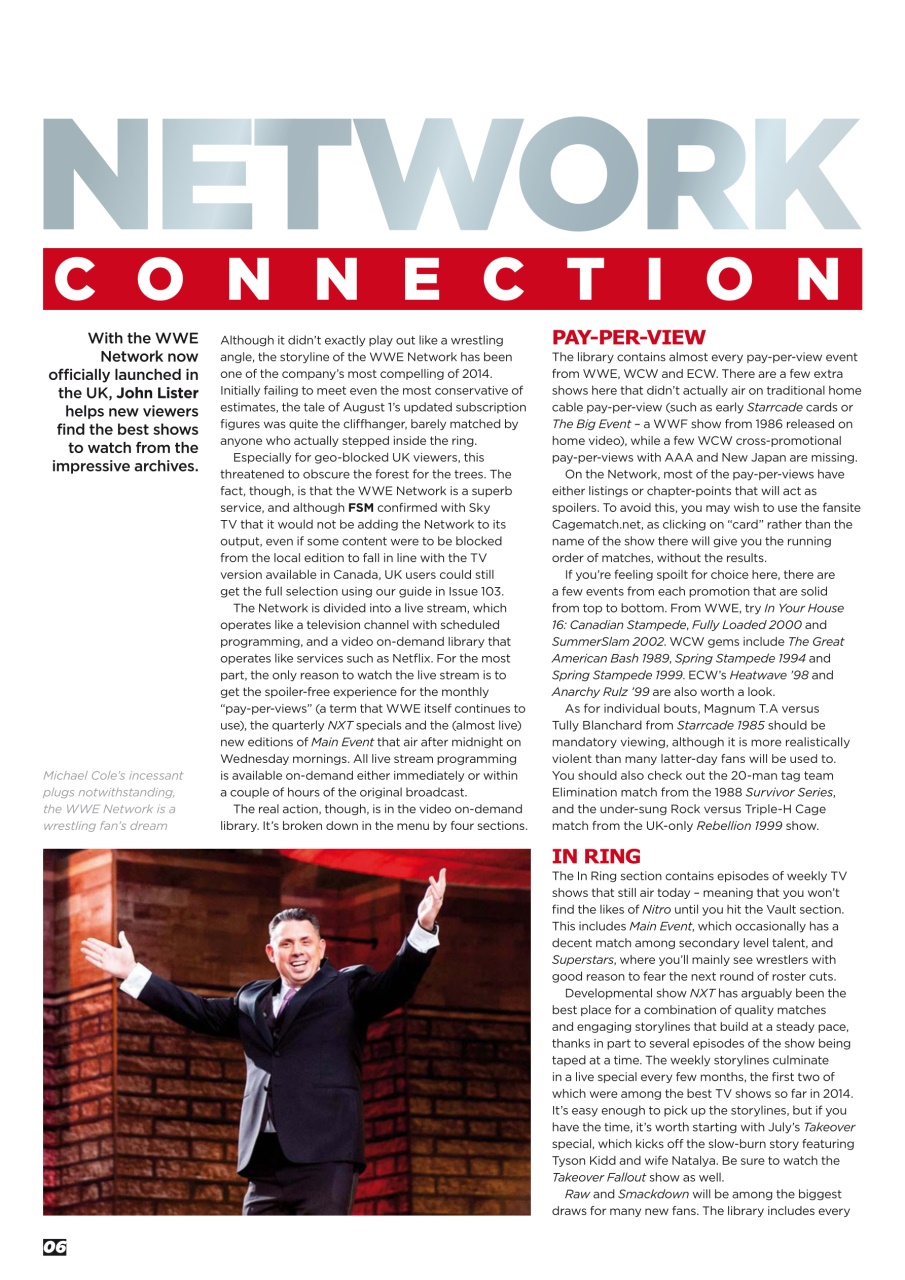 Wrestletalk Magazine Preview Pages