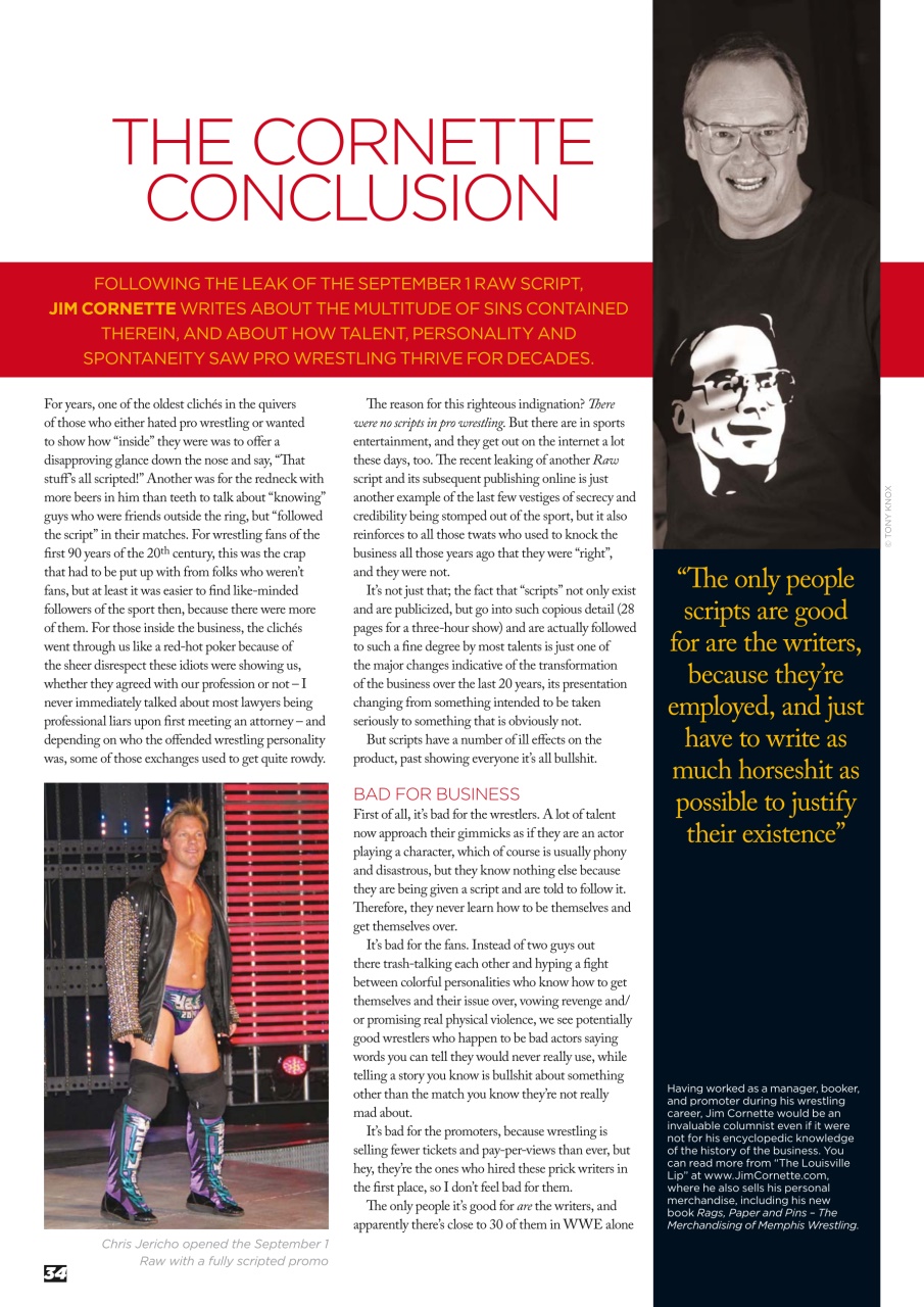 Wrestletalk Magazine Preview Pages