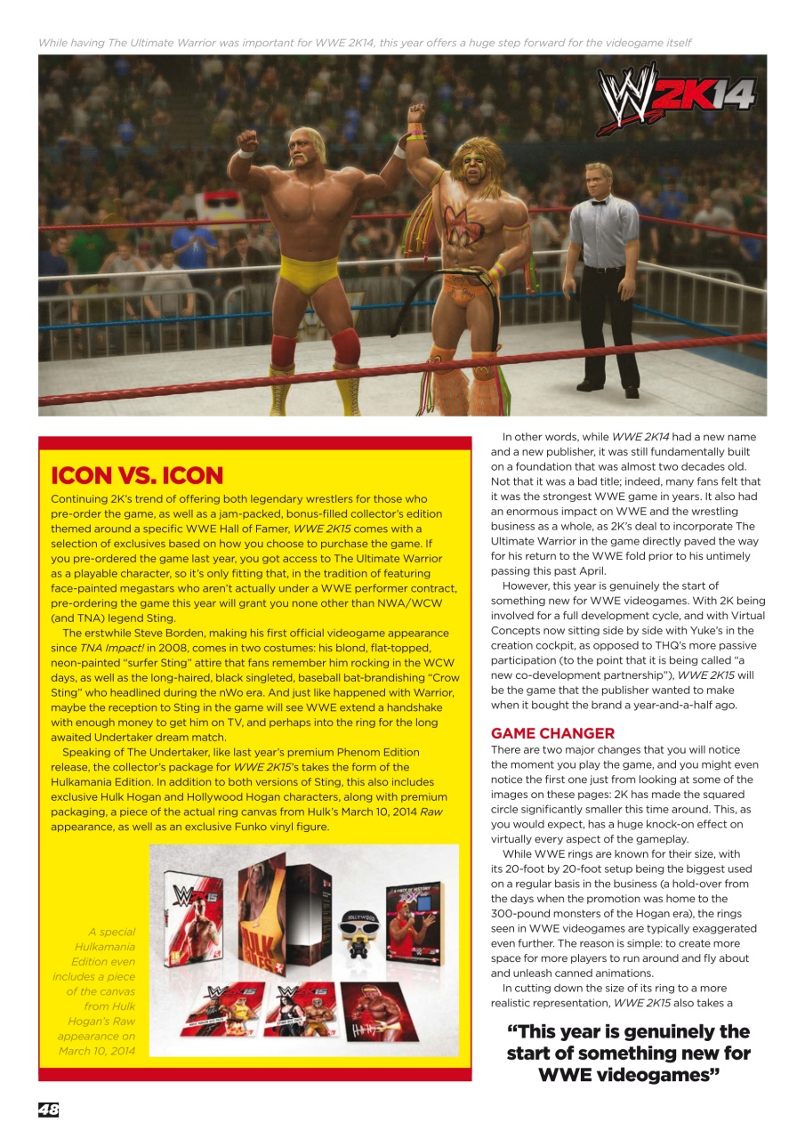 Wrestletalk Magazine Preview Pages