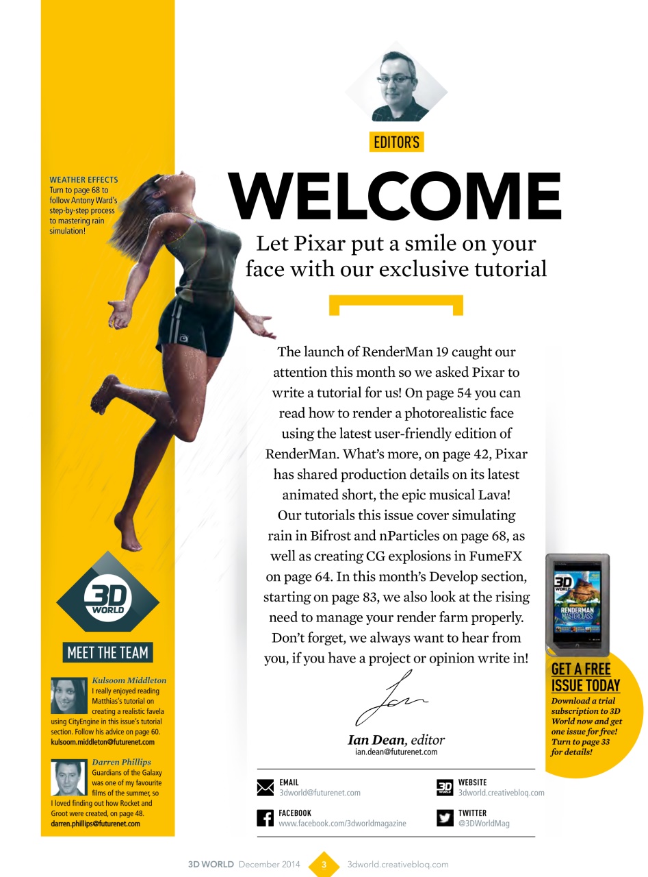 3D World Preview Pages