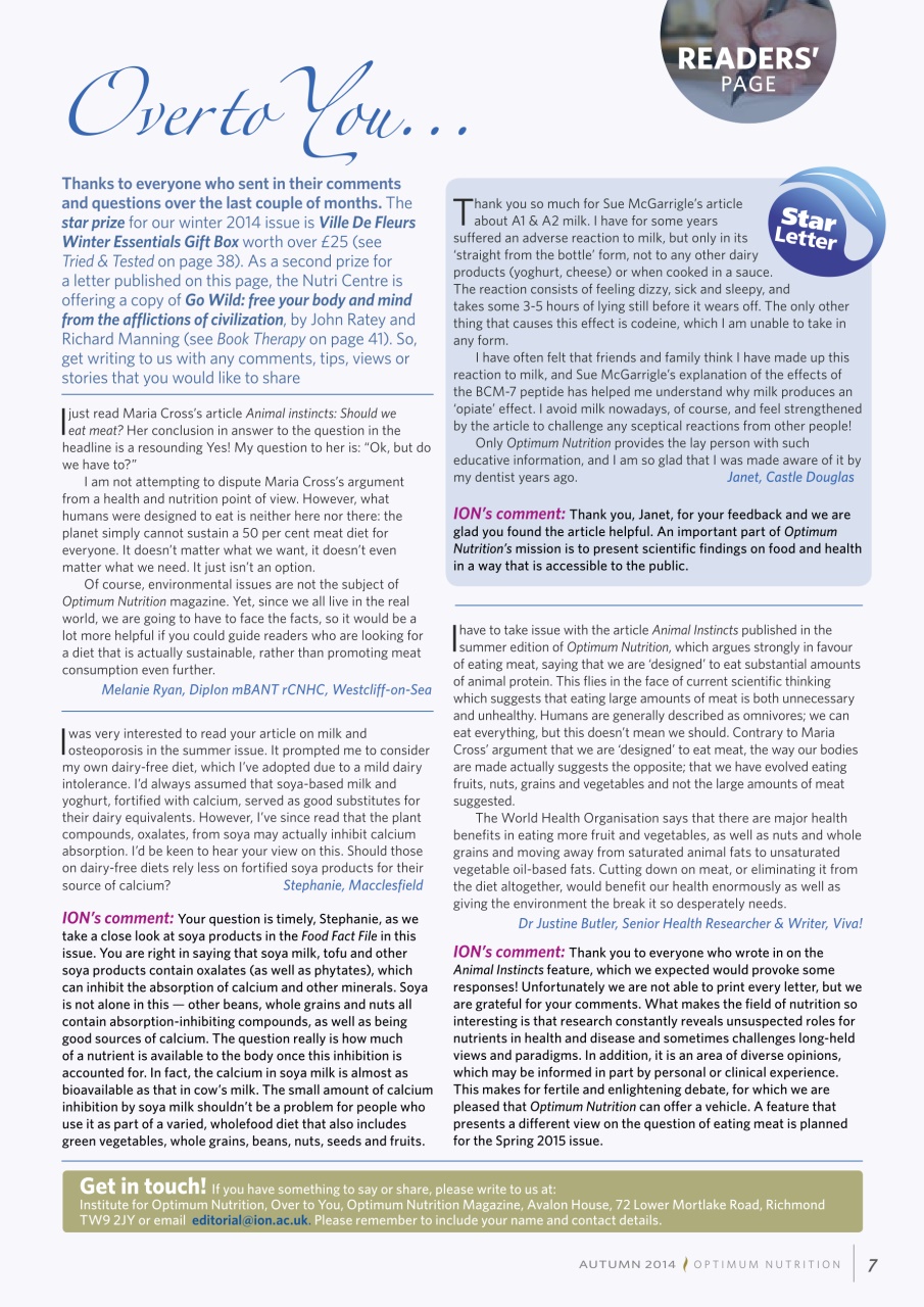 Optimum Nutrition Preview Pages