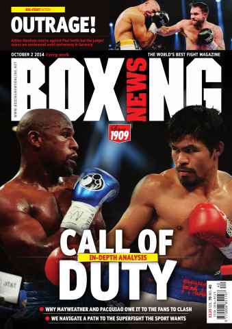Boxing News issue September 30 2014