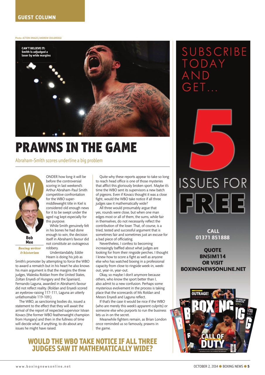 Boxing News Preview Pages