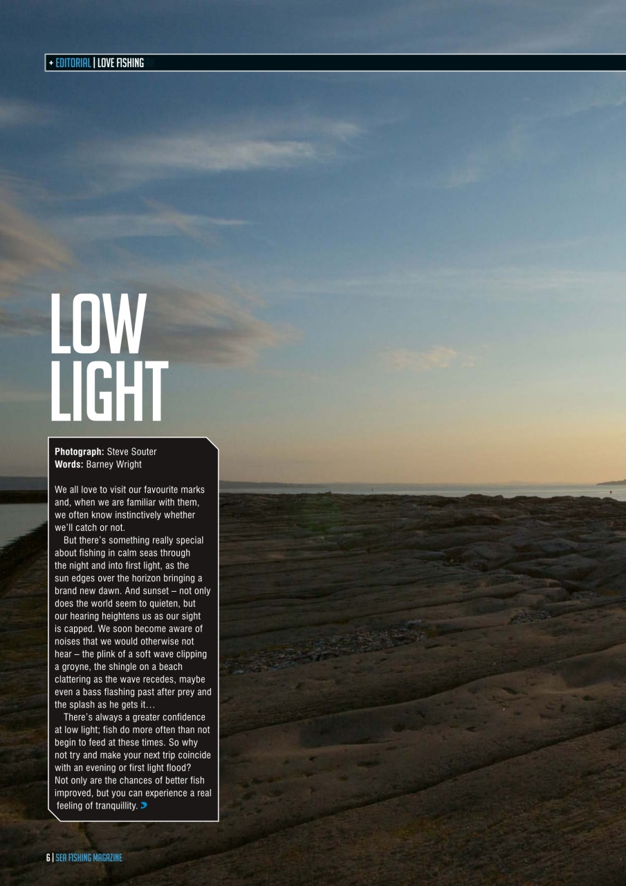 Sea Fishing Magazine Preview Pages