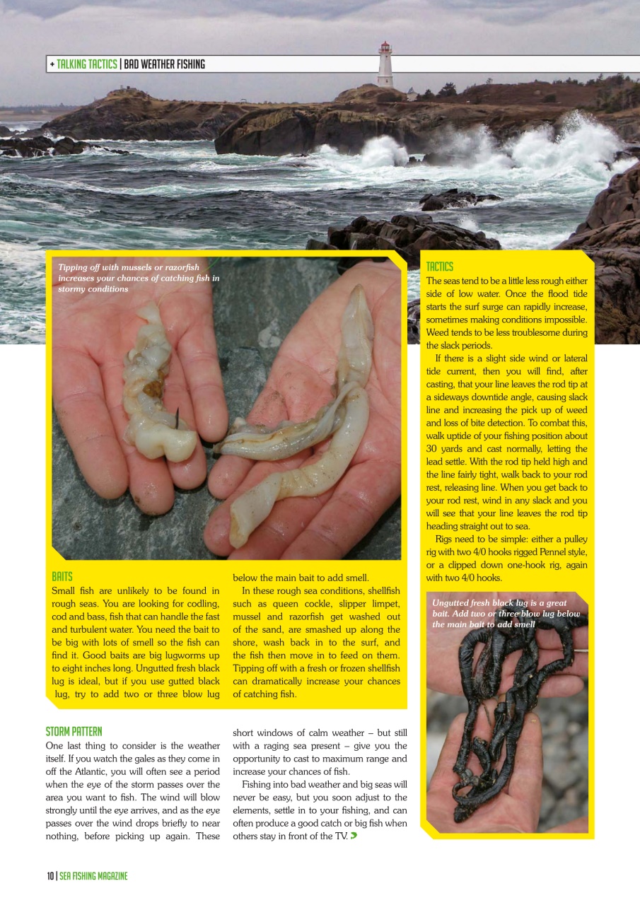 Sea Fishing Magazine Preview Pages