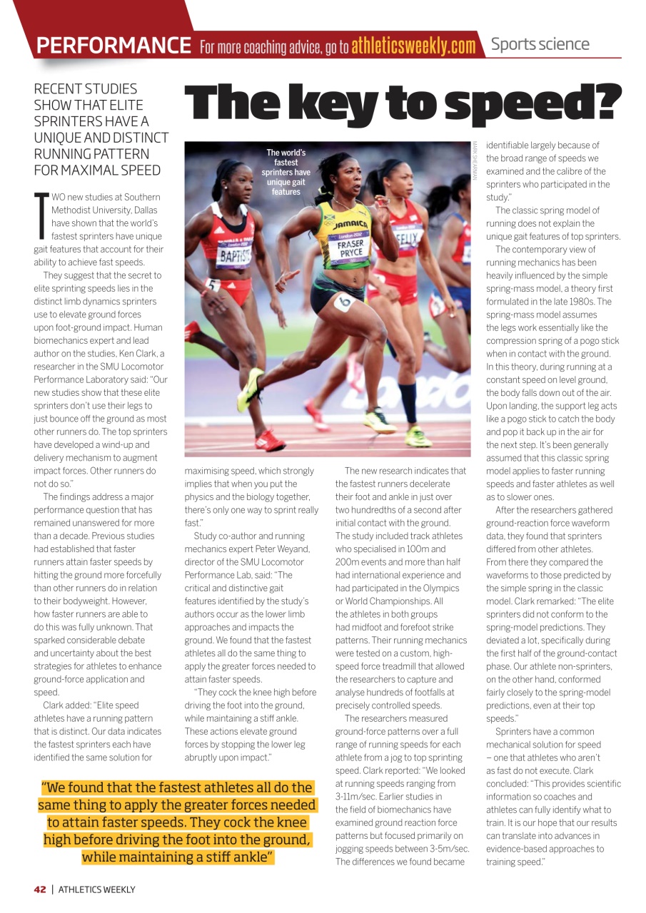 AW – Athletics Weekly Magazine Preview Pages