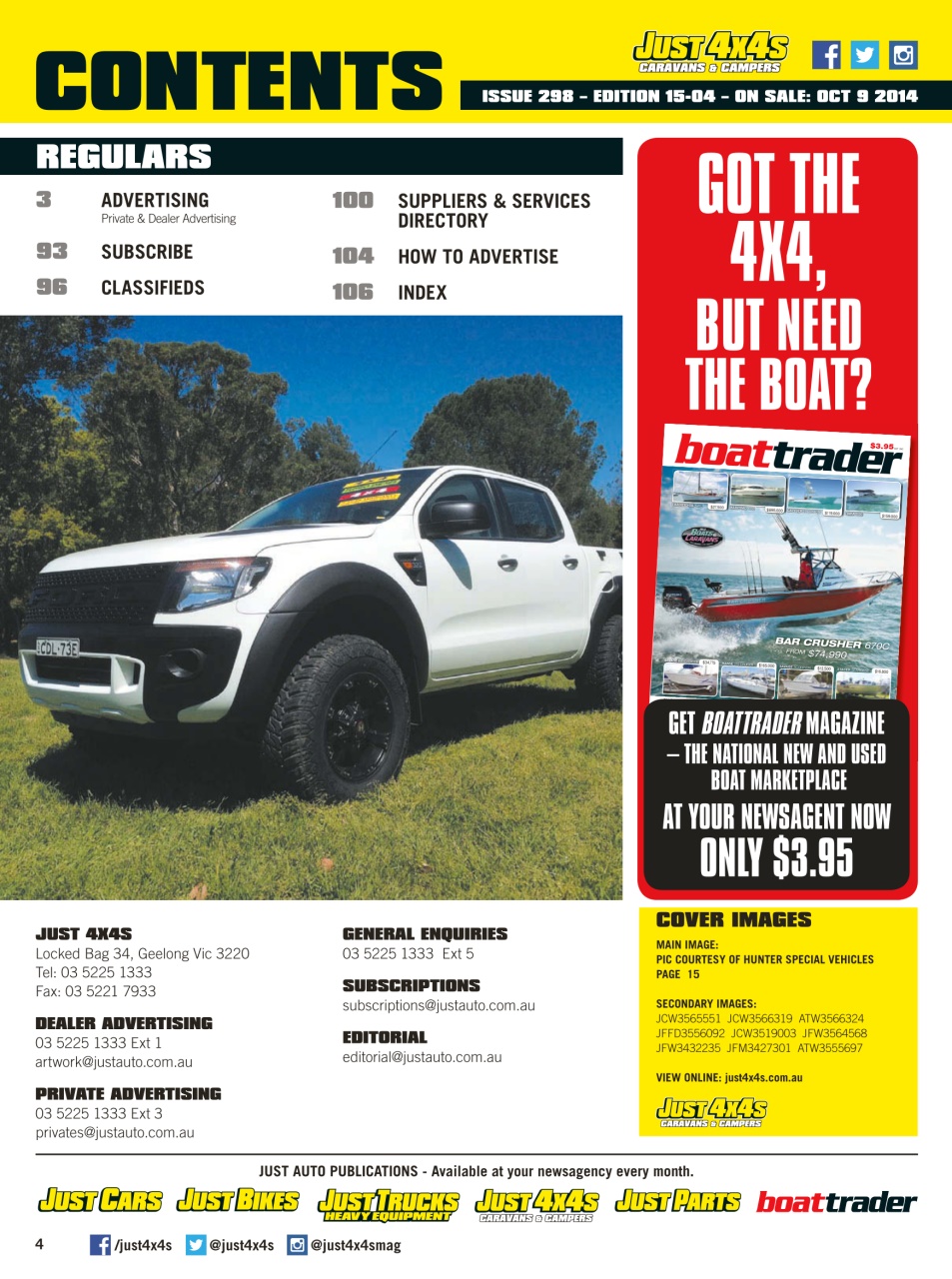 JUST 4X4S Preview Pages