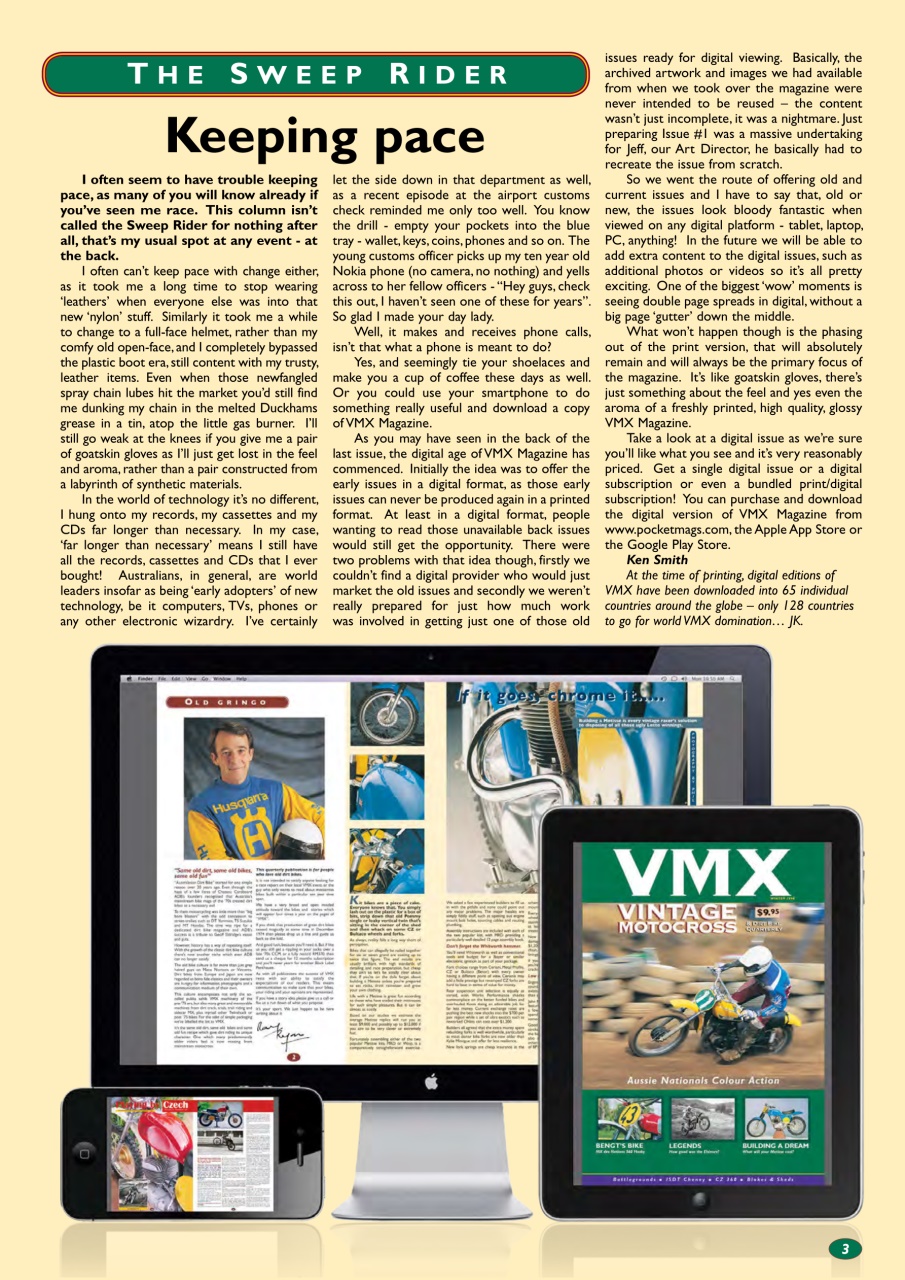VMX Magazine Preview Pages