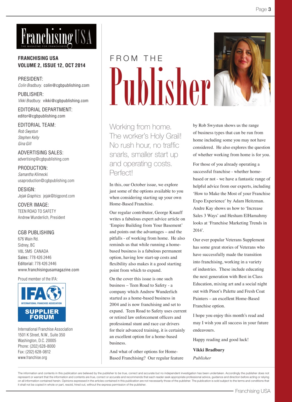 Franchising USA Preview Pages