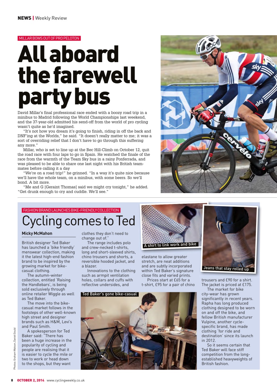 Cycling Weekly Preview Pages