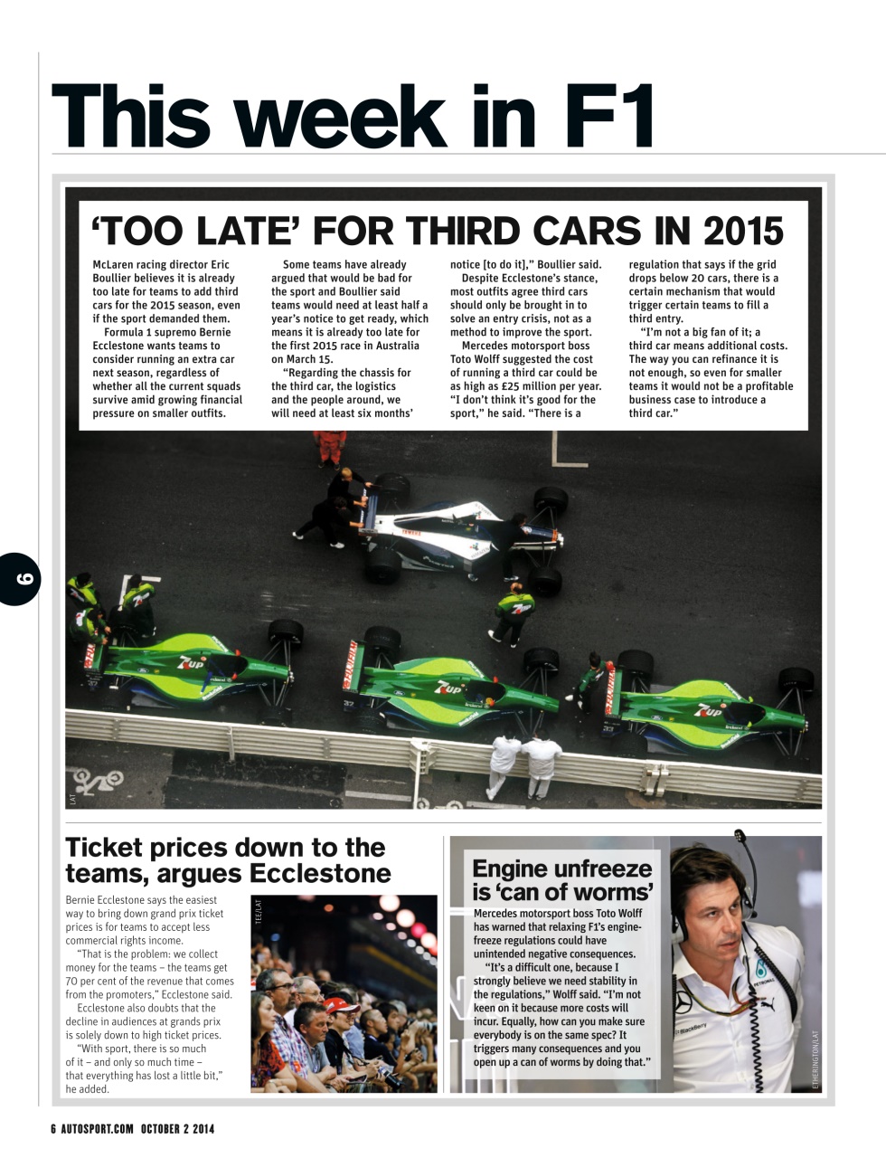 Autosport Preview Pages