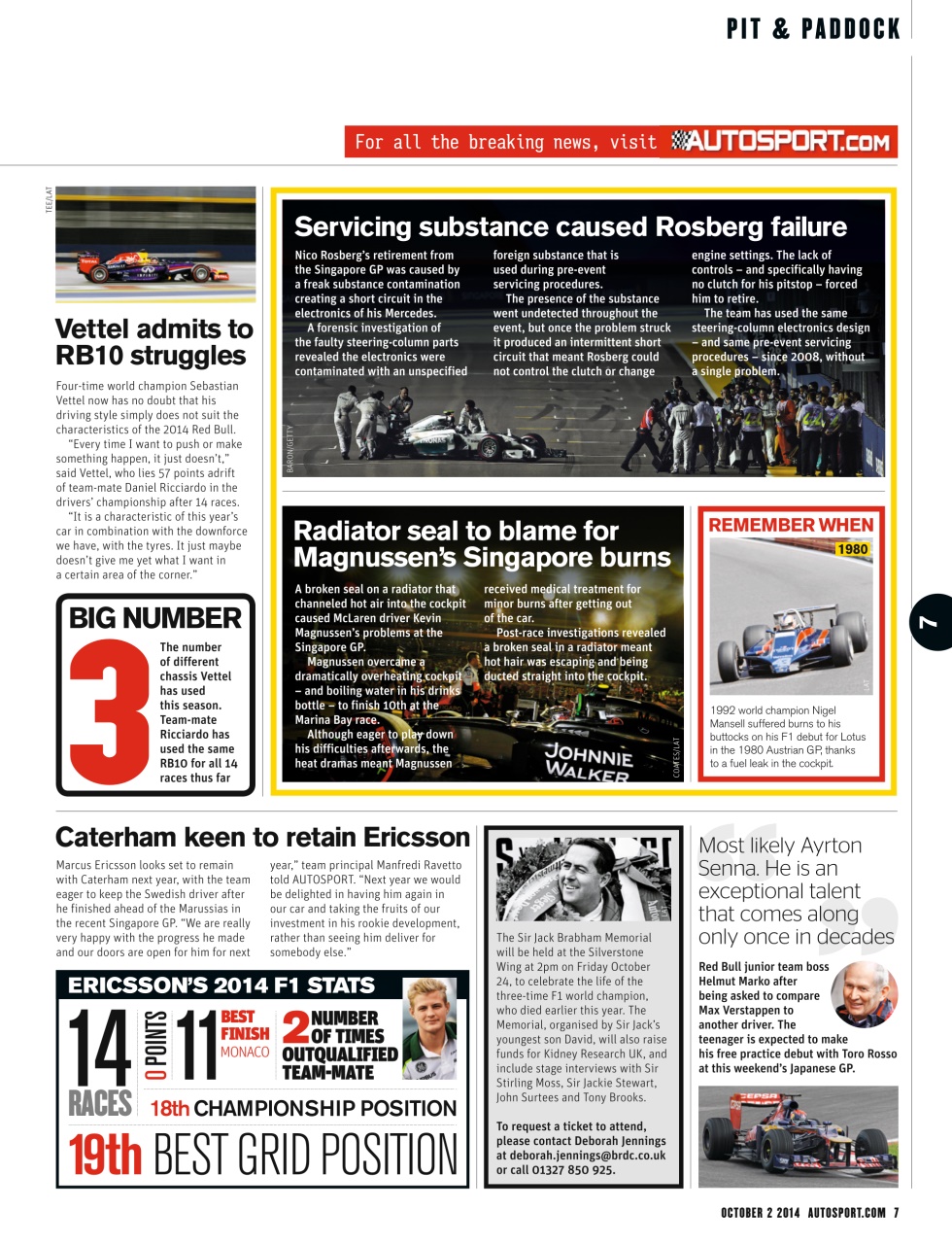 Autosport Preview Pages