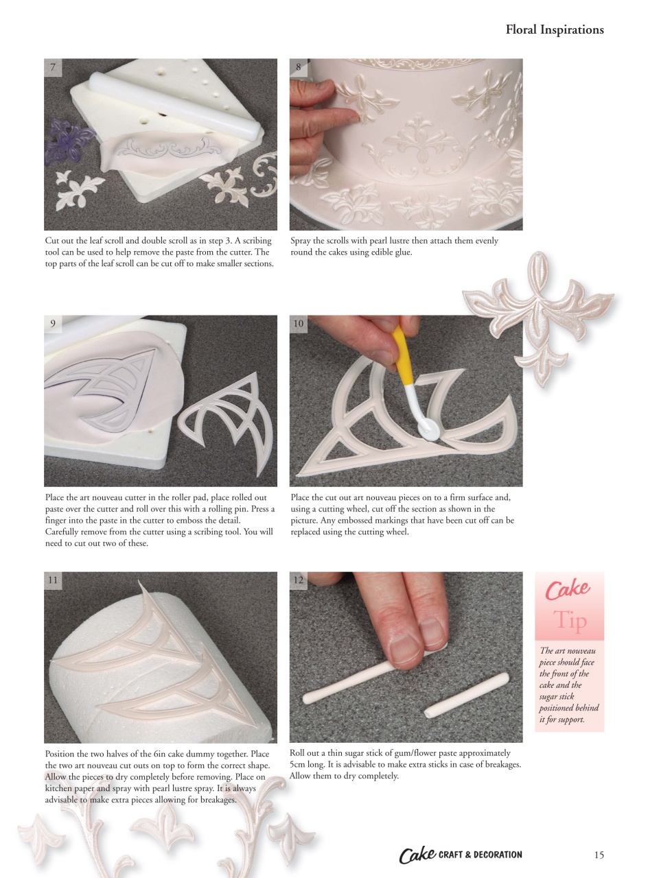 Cake Decoration & Sugarcraft Magazine Preview Pages