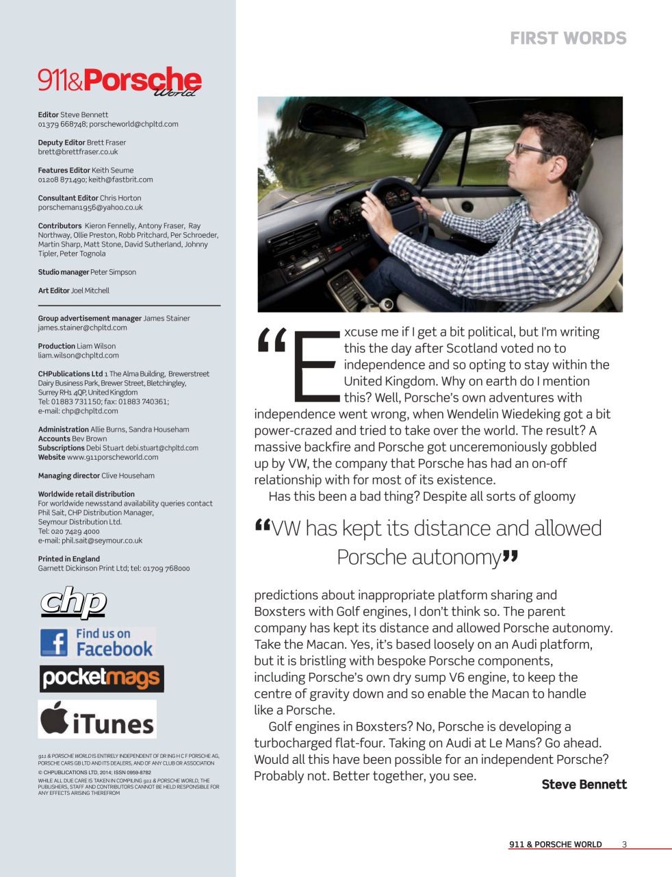 911 & Porsche World Preview Pages