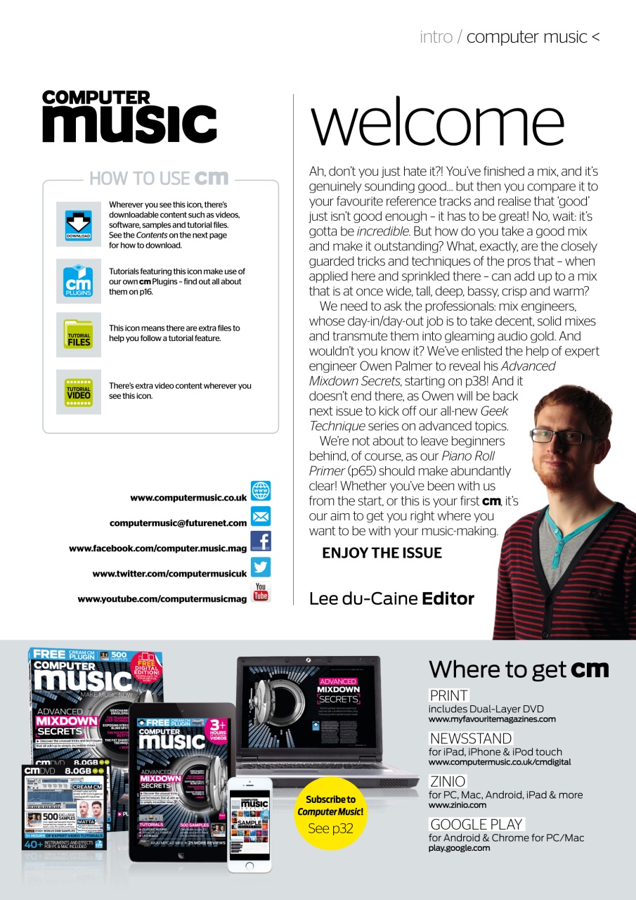 Computer Music Preview Pages
