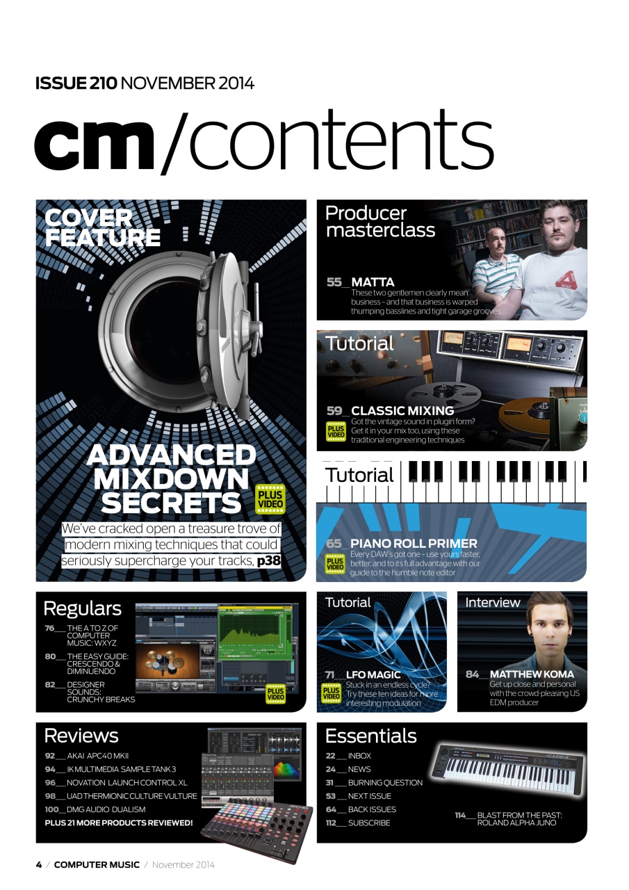 Computer Music Preview Pages