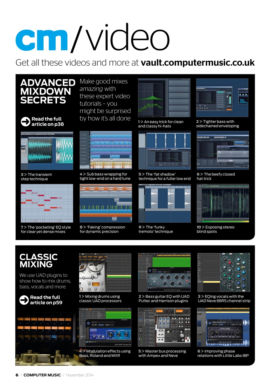 Computer Music Preview Pages