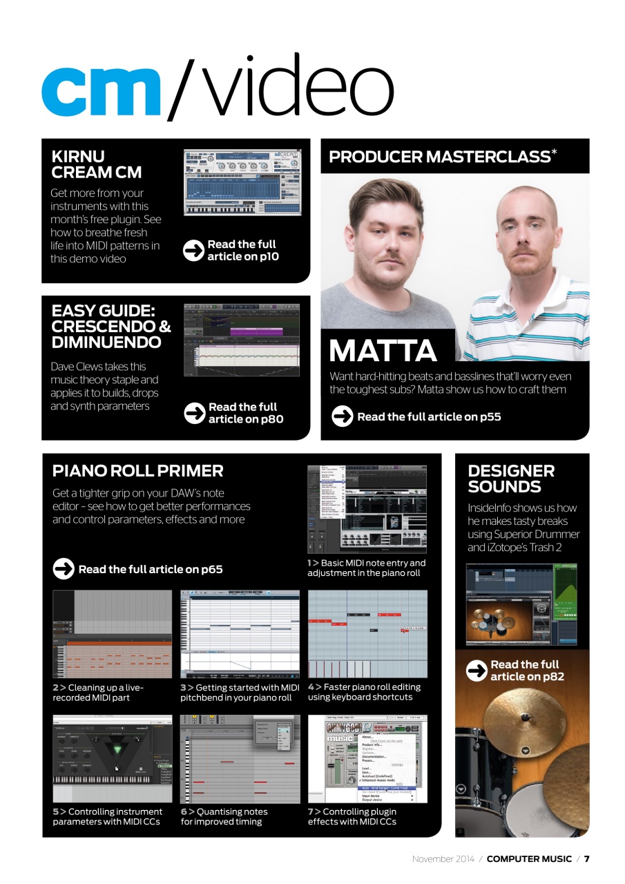 Computer Music Preview Pages
