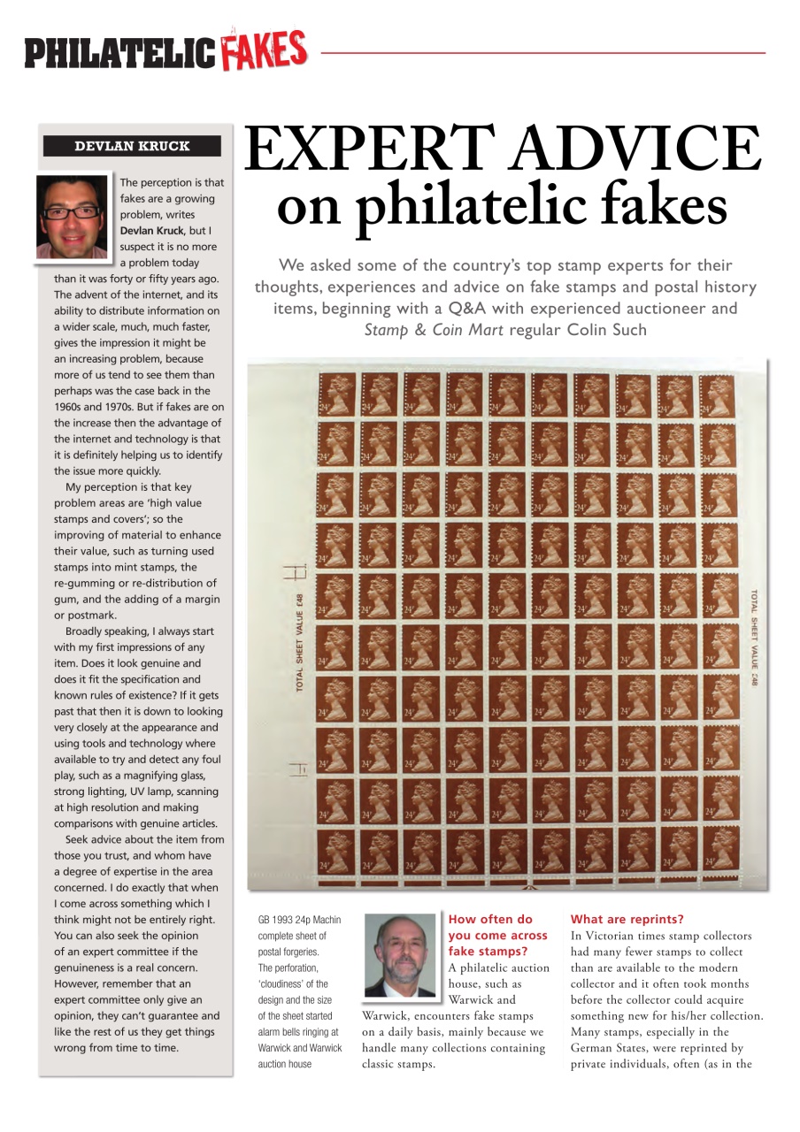 Stamp Collector Preview Pages