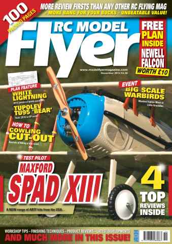 Radio Control Model Flyer issue Nov-14