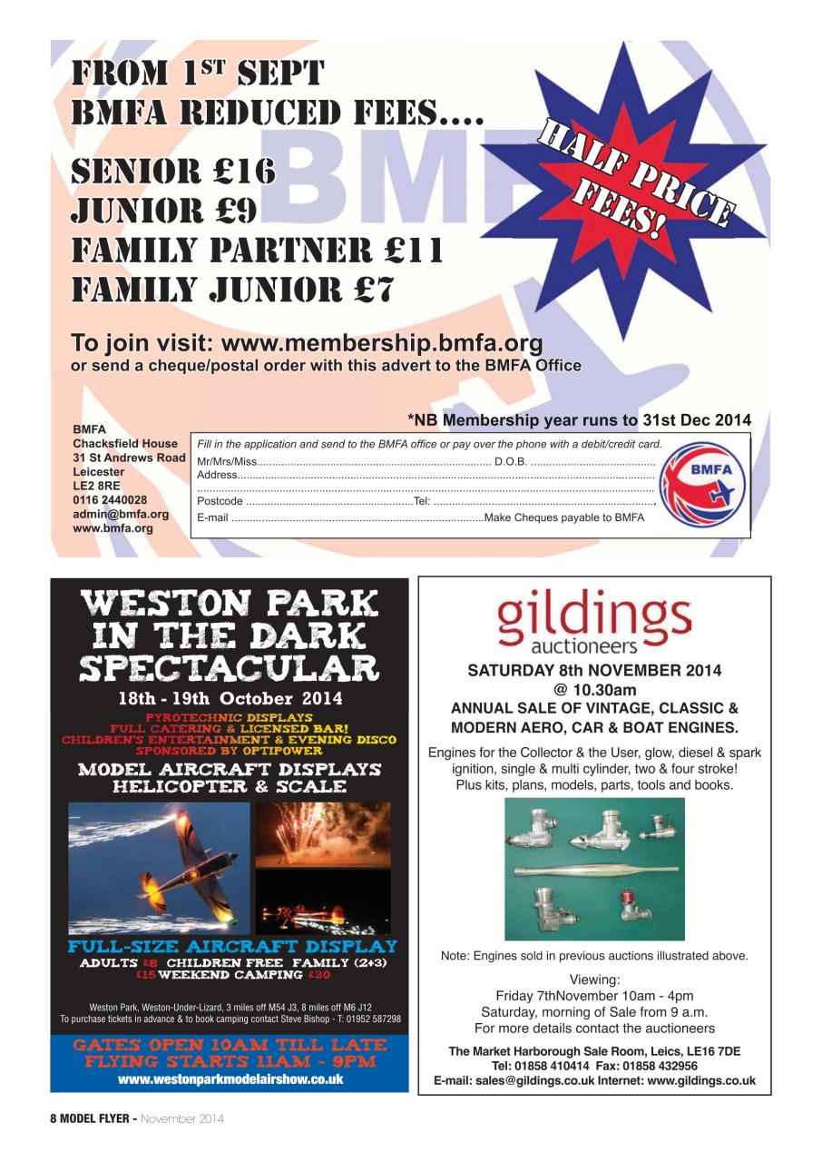 Radio Control Model Flyer Preview Pages